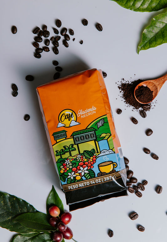 Café Hacienda Negrón – Empaque Naranja